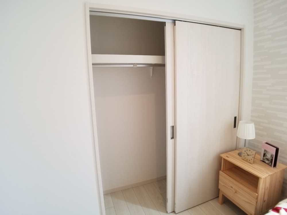 収納　同シリーズ物件のモデルルームになります