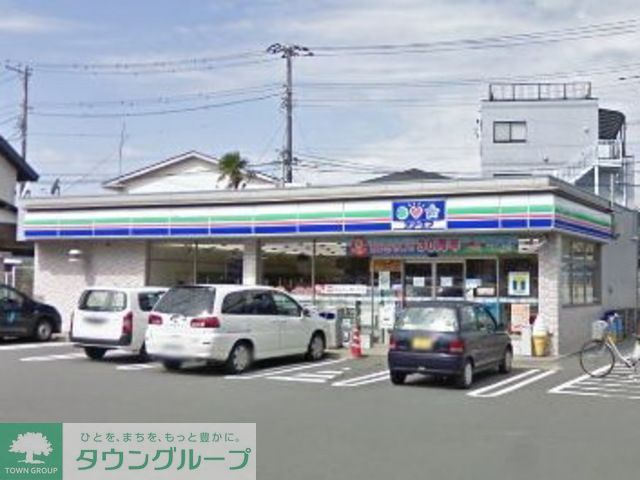 コンビニ　スリーエフ藤沢羽鳥中学校前店（コンビニ）まで600m