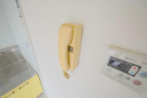 セキュリティ　インターホンで突然の来訪者を事前にチェック