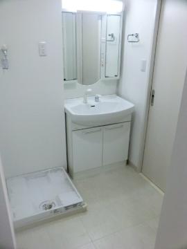 洗面設備　洗髪洗面化粧台