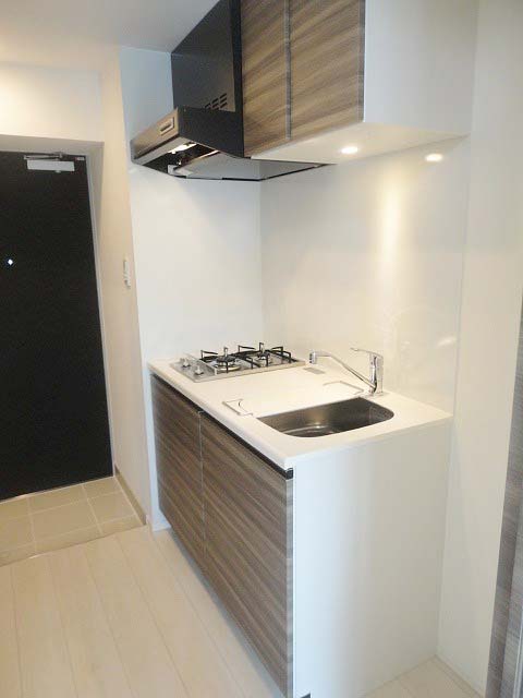 キッチン　★2口コンロ、システムキッチン★