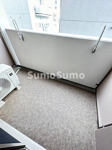 バルコニー　お洗濯にも便利なバルコニー付き