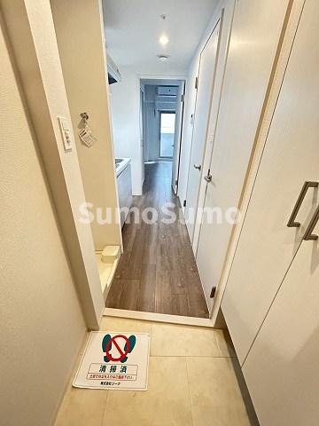 玄関　ゆったりとした玄関です