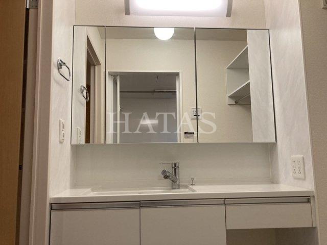 洗面設備　同物件別部屋です。