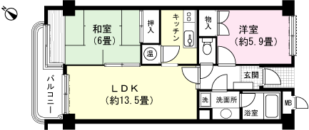 ダイアパレス山中湖第２の間取り