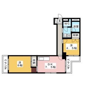 レヴァンテ岐阜の間取り写真
