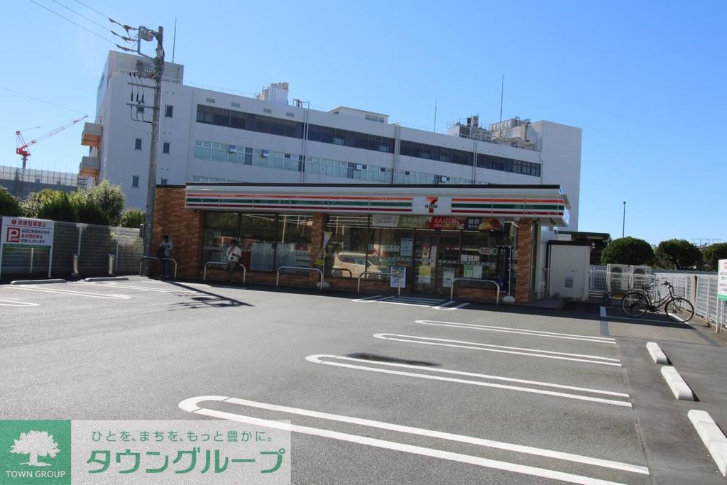 コンビニ　セブンイレブン茅ヶ崎本宿町店（コンビニ）まで410m