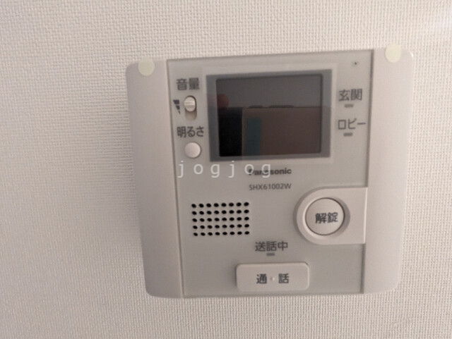 セキュリティ　モニター付きインターホン