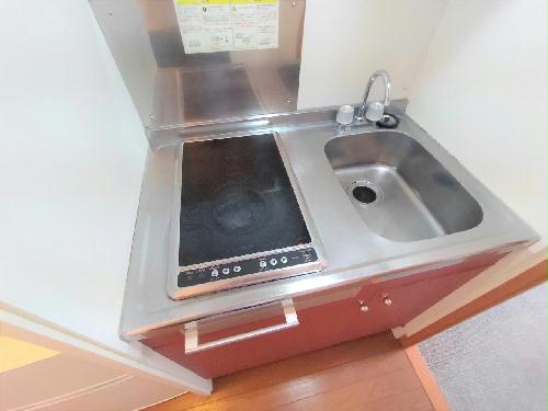 キッチン　設備・使用は号室により異なる為、現況を優先致します。