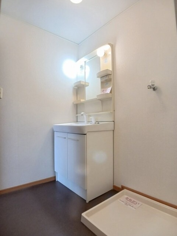 洗面設備　図面と現状に相違がある場合には現状を優先