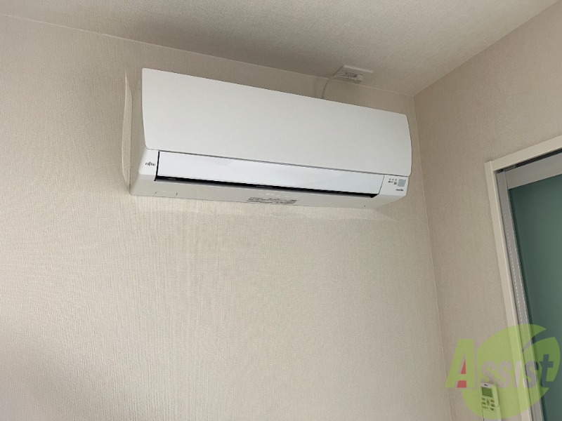 その他設備　エアコンも設置済みなので、入居後すぐにお使いいただけます。