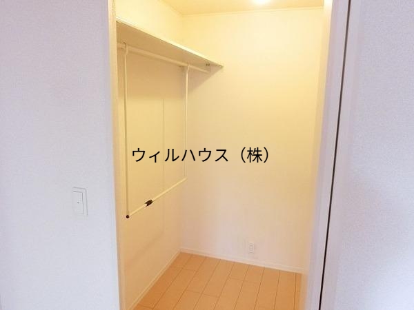 収納　ウォークインクローゼット！