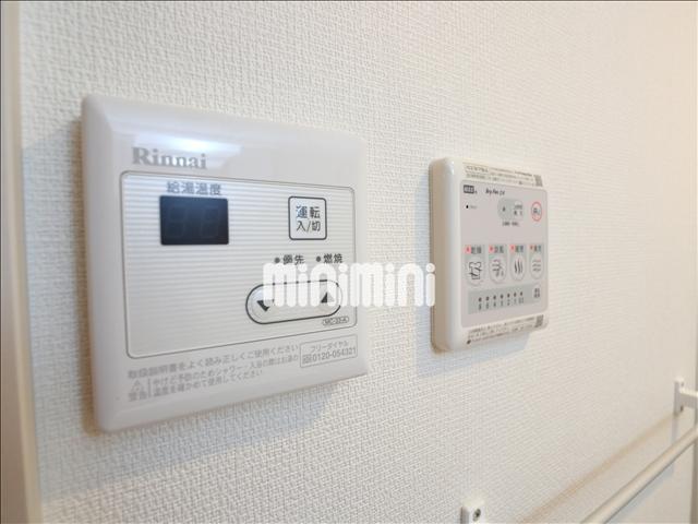その他設備　温度設定がラクラクですね