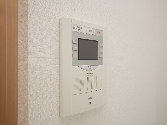 セキュリティ　モニター付きインターホンです
