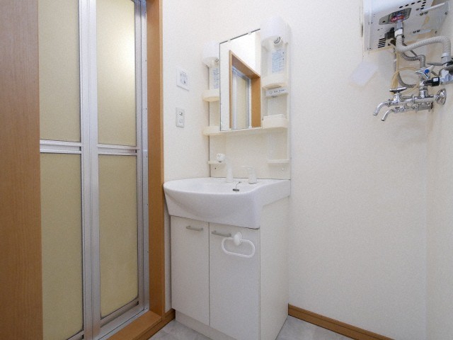 洗面設備　シャンドレはもはや必須アイテムですね♪