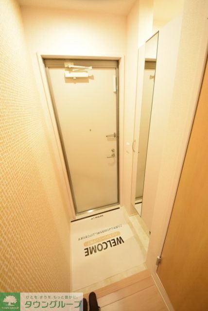 玄関　お問合せはタウンハウジングまで！※現地待合わせ相談可能