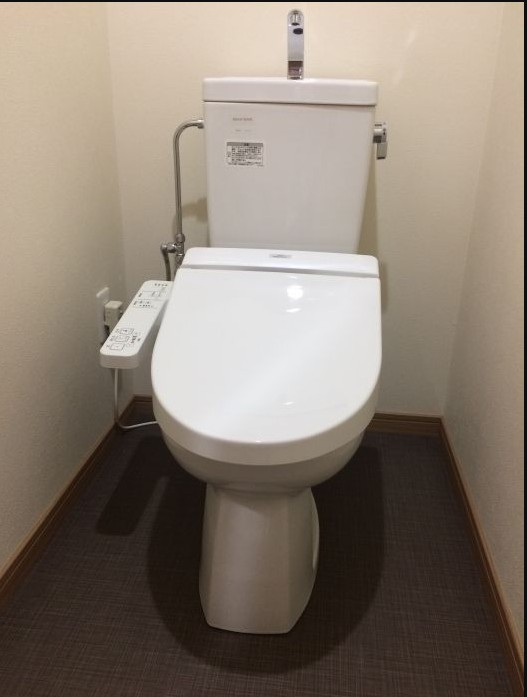 トイレ　清潔感のあるトイレです。