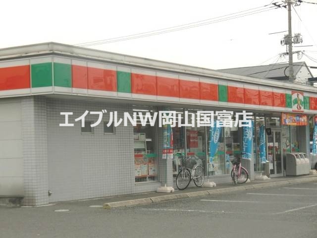 コンビニ　サンクス岡山中井店（コンビニ）まで500m