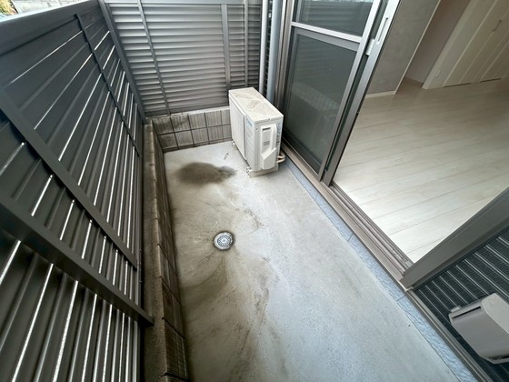 バルコニー　※別部屋の写真です