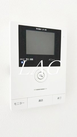 セキュリティ　モニター付きインターフォンです。