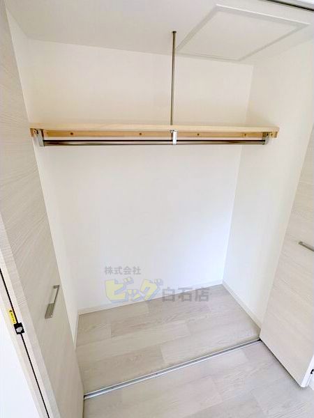 収納　各部屋にクローゼット付きです♪