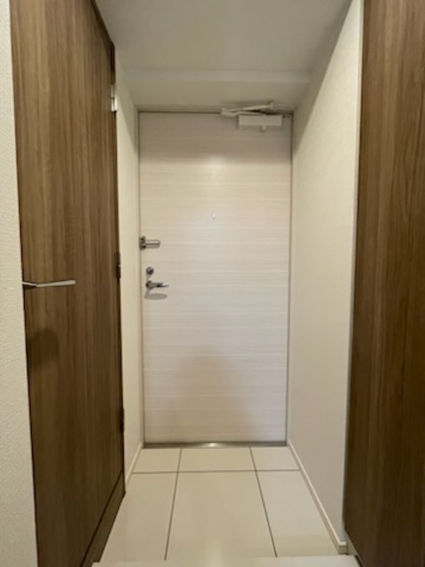 玄関　落ち着いた玄関です