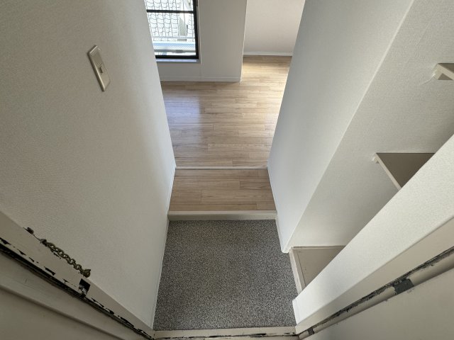 玄関　収納もある玄関です