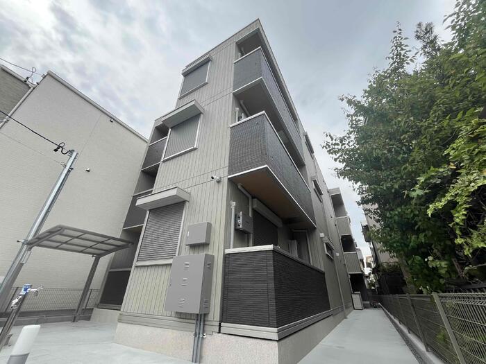 建物外観　外観は落ち着いています