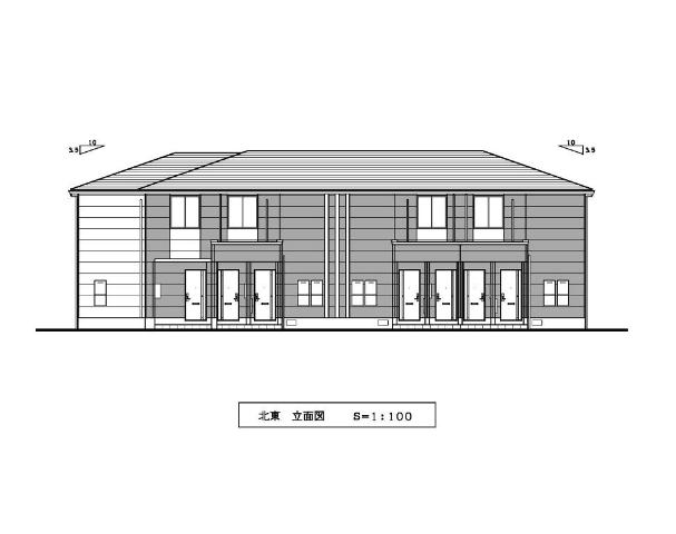 建物外観　完成予想図
