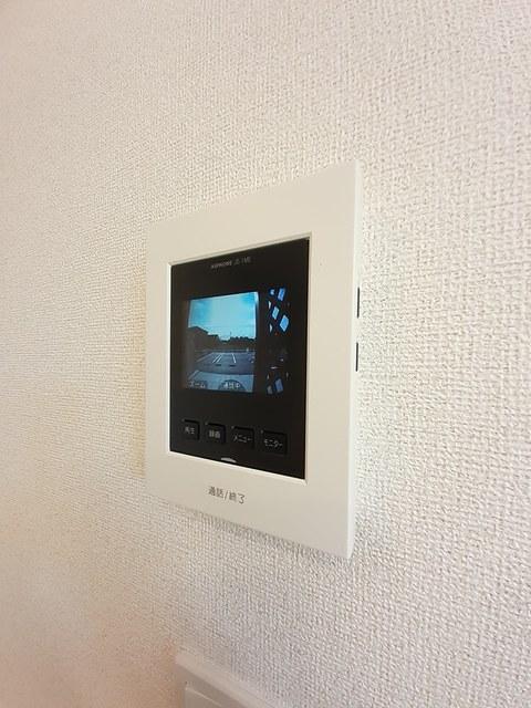 セキュリティ　モニター付きインターホン