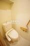 トイレ　温水洗浄便座付きのトイレです！