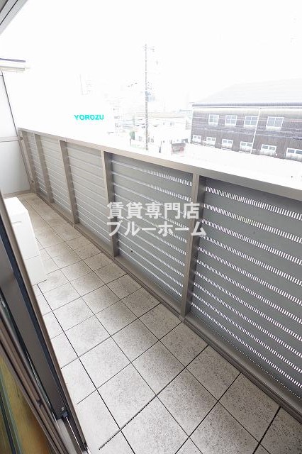 バルコニー　広いバルコニーです！