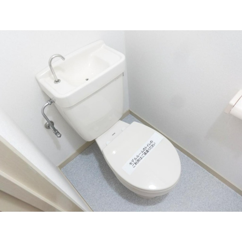 トイレ　トイレ掃除ファイトです。