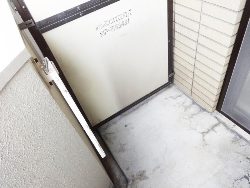 バルコニー　バルコニーはこんな感じです。