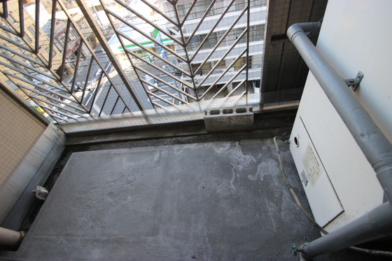 バルコニー　※別部屋の写真です