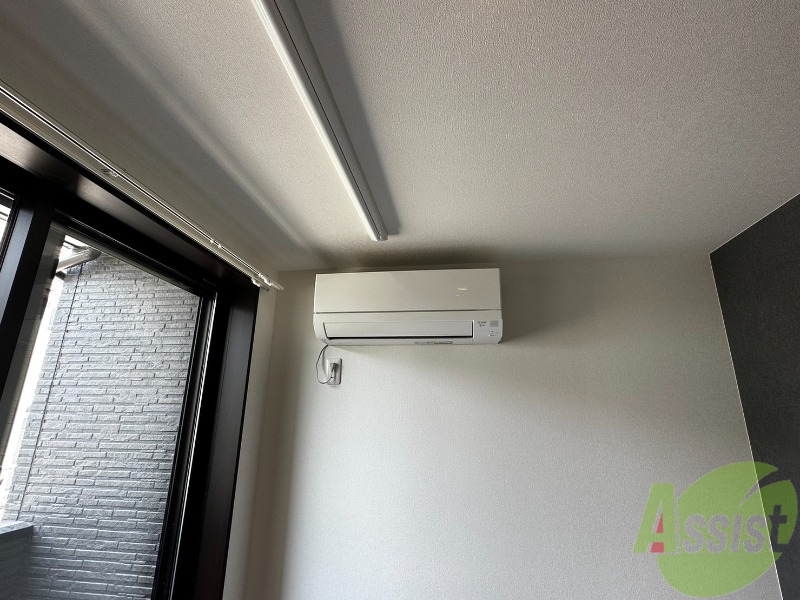 その他設備　エアコンが付いているので夏も冬も快適ですね～