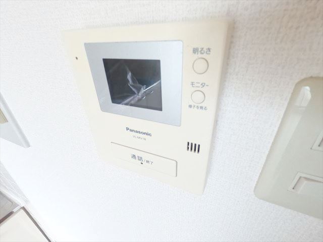セキュリティ　防犯面も安心、訪問者の確認が出来るTVモニターホン