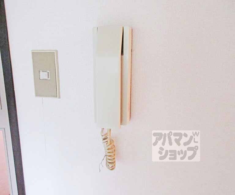 セキュリティ　インターフォンもあります・