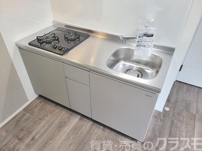 キッチン　２口コンロのシステムキッチン♪