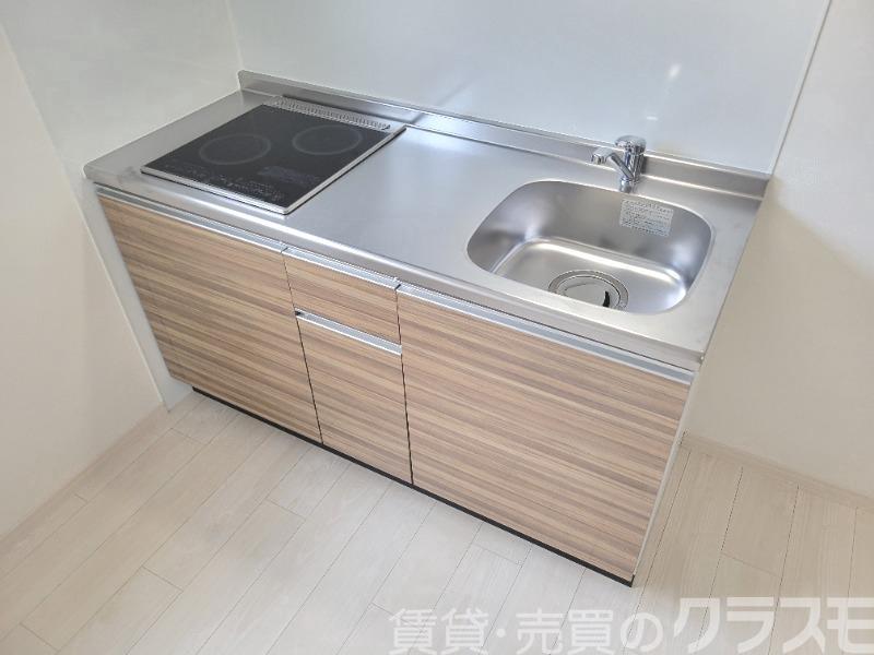 キッチン　２口ＩＨシステムキッチン♪