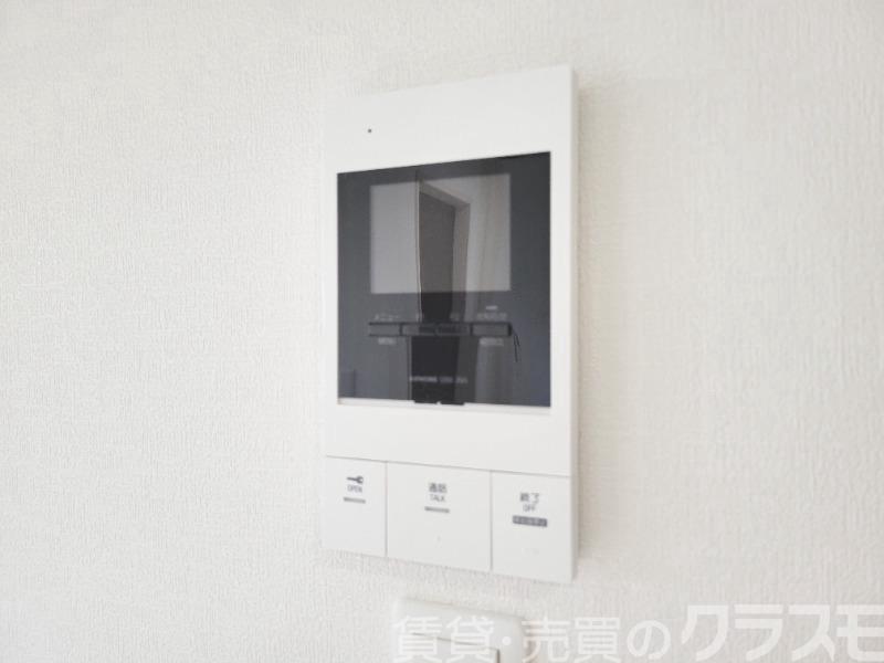 セキュリティ　来訪者が確認できるモニターホン♪