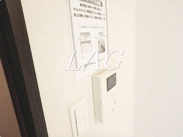 セキュリティ　モニター付インターホンです。