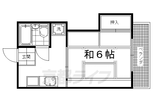 山田マンションの間取り写真
