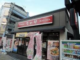 飲食店　なか卯南巽店（飲食店）まで407m