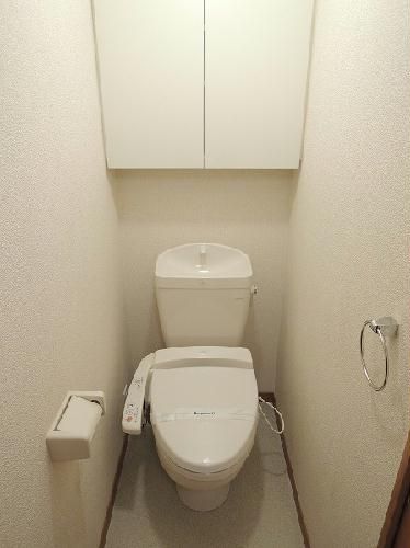 レオパレスαのトイレ写真