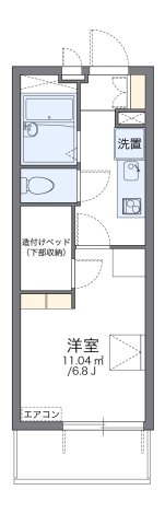 レオパレスリンカの間取り写真