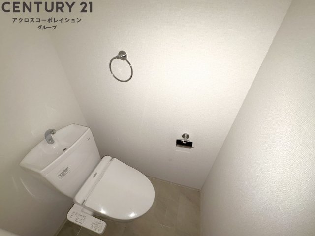 トイレ　ゆったり落ち着けるトイレです