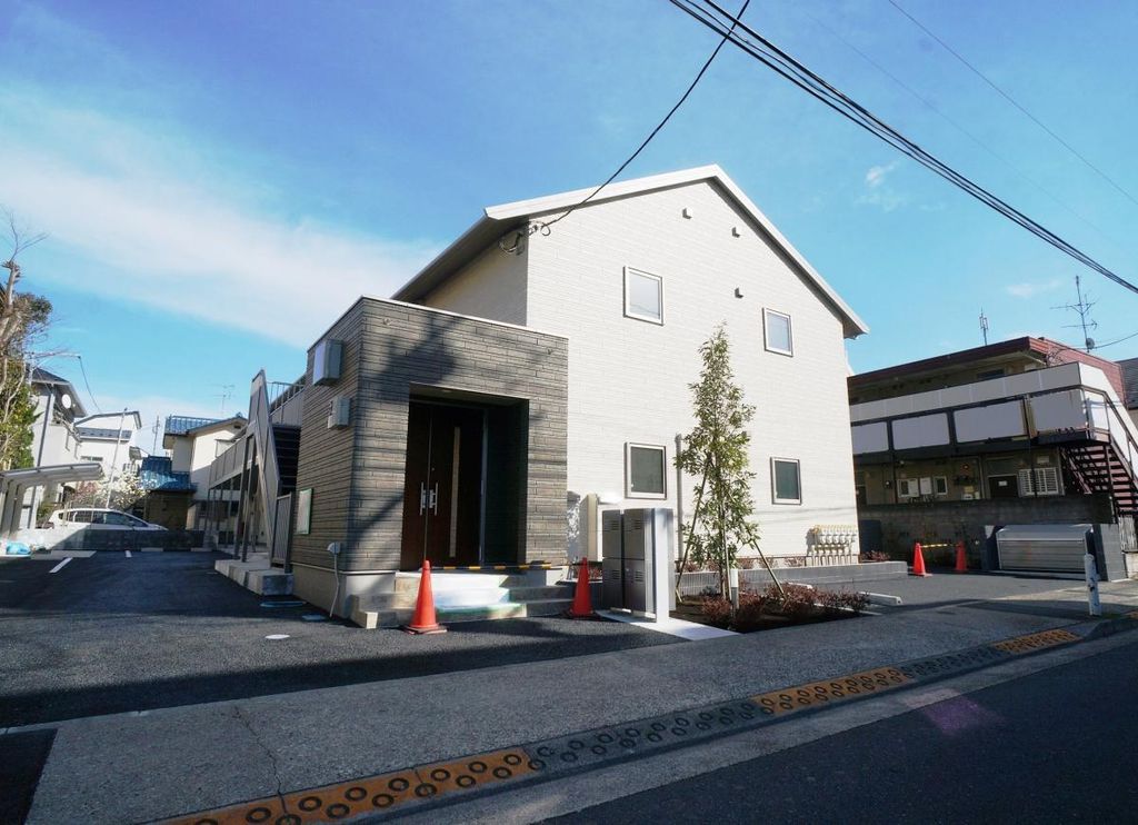 建物外観　即入居可能となった新築物件