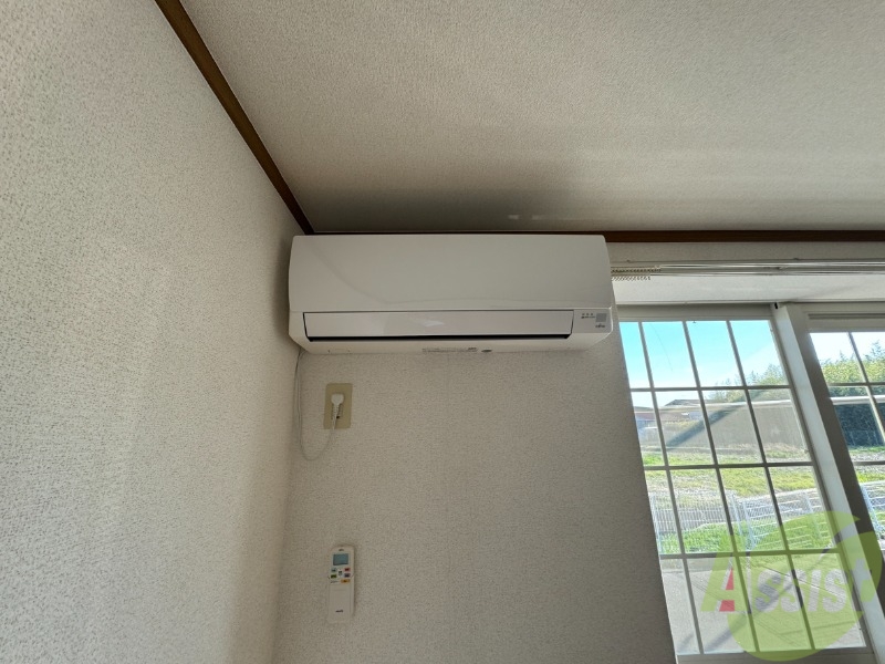 その他設備　エアコンが付いているので夏も冬も快適ですね～