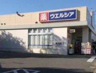ドラックストア　ウエルシア尼崎長洲西店（ドラッグストア）まで200m